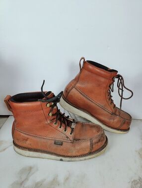 Irish Setter Men's 6" Wingshooter Leather Waterproof Work Boots Orig Box, 8.5